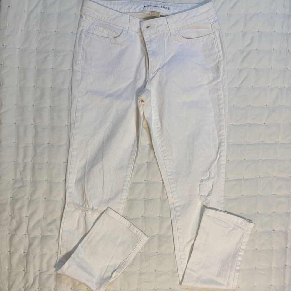 Michael Kors Women's White Jeans